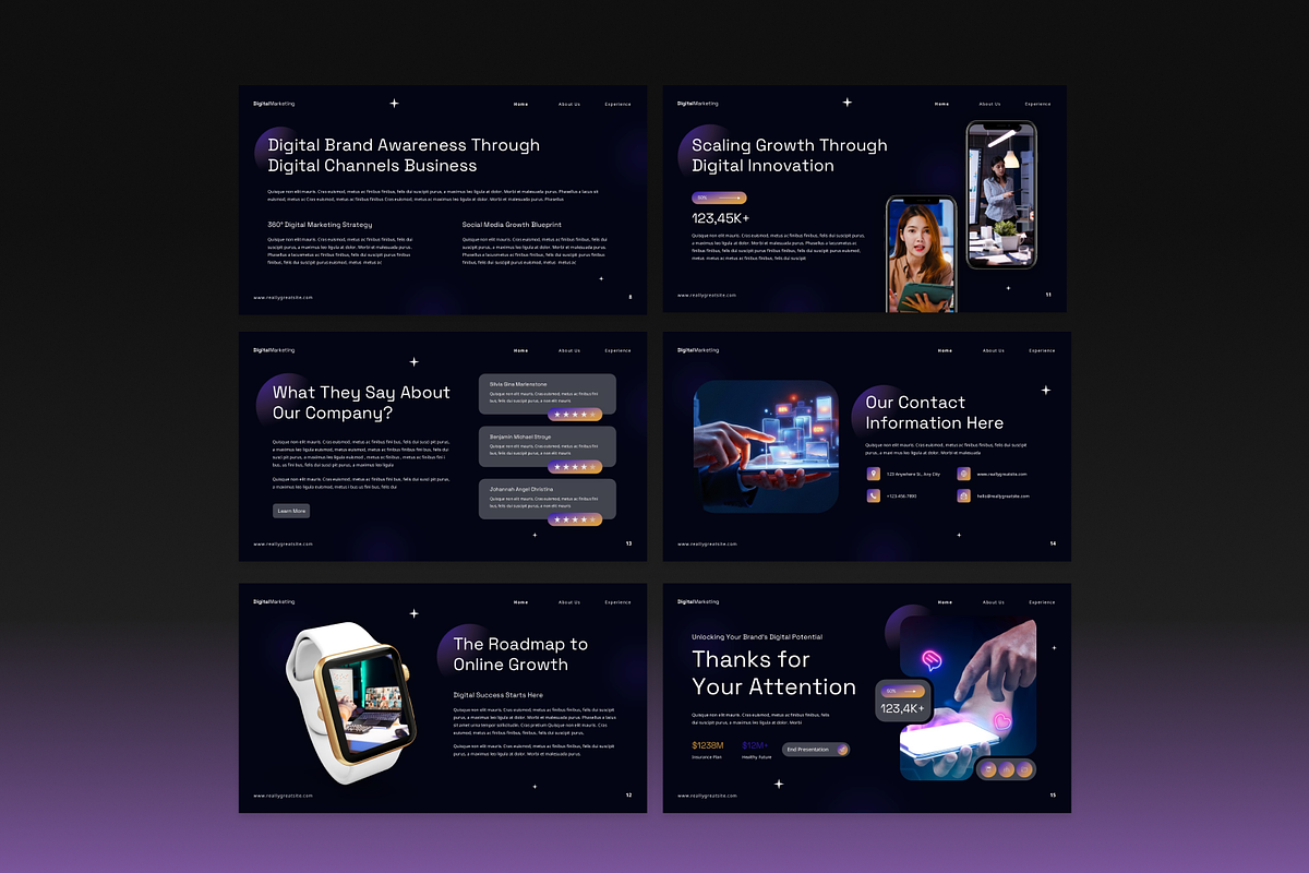 Digital Marketing Presentation preview 4