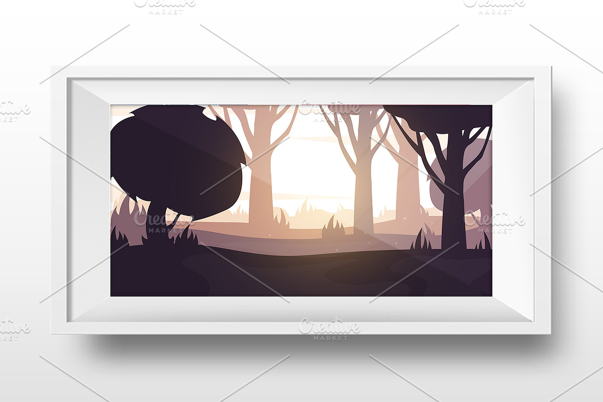 Forest banners, an Illustration by Leo Edition (Photo 2 of 5)