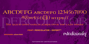 Percolator™, a Font by MINDCANDY (Thumbnail 4 of 4)