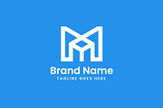 Letter M with Box Logo, a Branding & Logo Template by Evloxx Studio (Thumbnail 3 of 3)