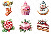 Cute Sweet Christmas Clipart PNG, an Illustration by DreamPrint404 (Thumbnail 5 of 5)