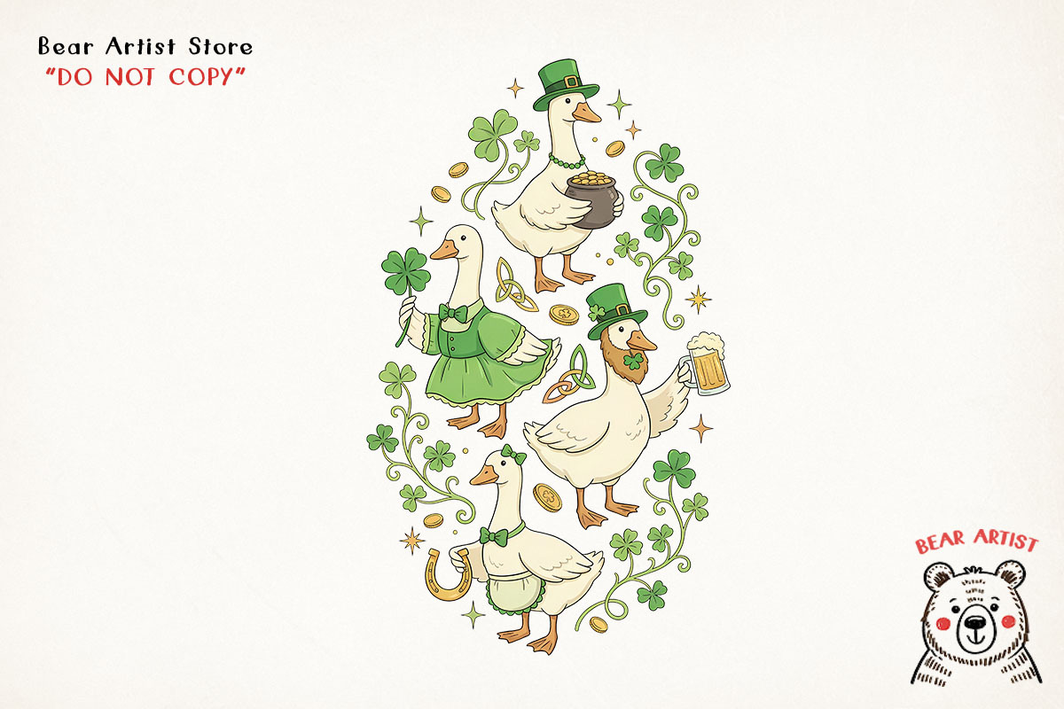Happy St Patrick’s Day, St patricks, a Seasonal Illustration by GlitterCraft (Photo 67 of 101)