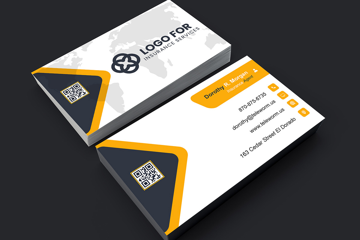 Clean Design Business Card Template preview 4