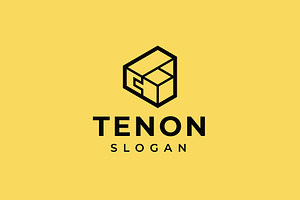 Mortise Tenon Woodworking Logo, a Branding & Logo Template by brandphant