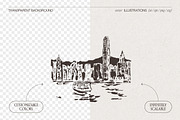 Hong Kong Cityscape Sketches, a Work Illustration by TheMountBirdStudio (Thumbnail 2 of 6)