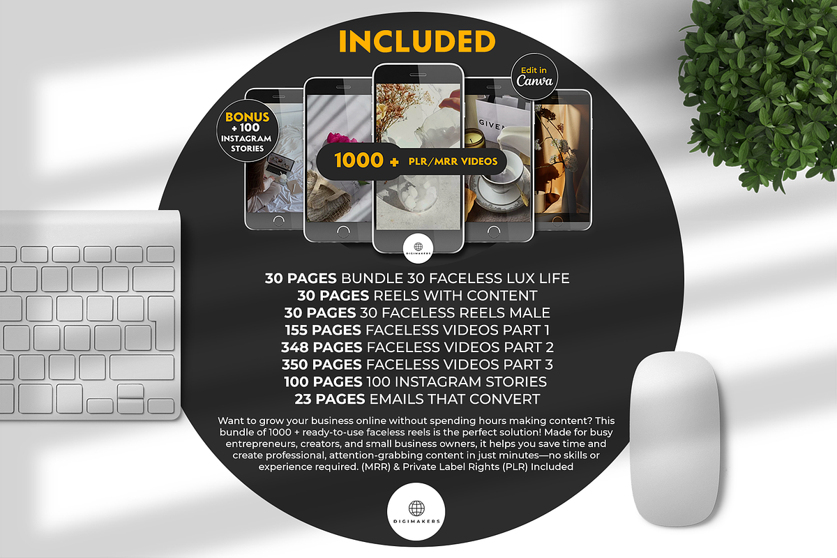 Faceless Media Bundle preview 2