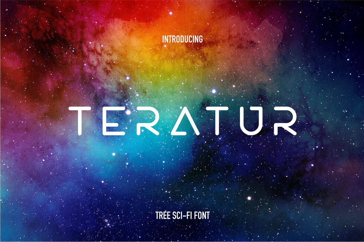 Teratur Typeface ( 3 Font)