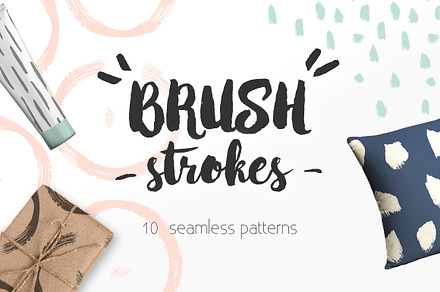 Brushstrokes Pattern Collection