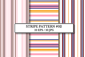 Stripe Seamless Patterns, a Pattern Graphic by wind mill