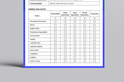 Employee Performance Review, a Stationery Template by MightyDesign (Thumbnail 3 of 8)