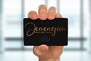 Jangit, a Script Font by Canden Meutuah (Thumbnail 2 of 5)
