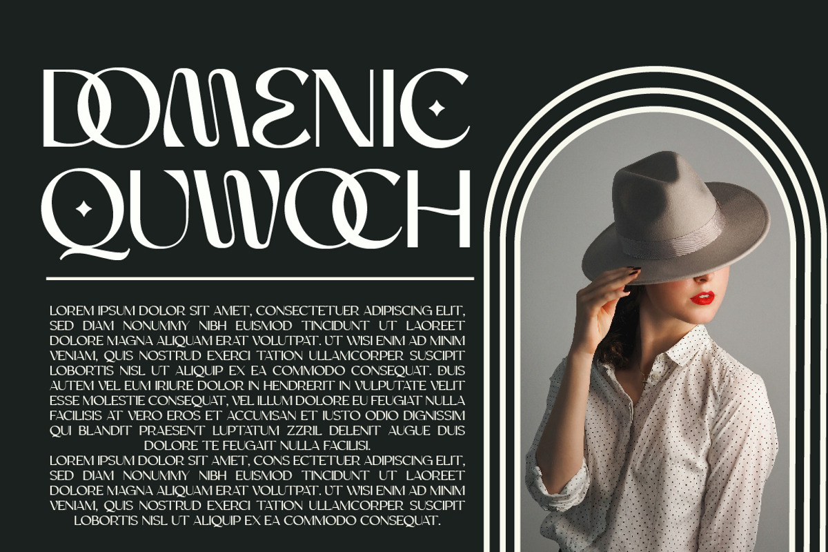 BAME Display Typeface, a Sans Serif Font by Typebae (Photo 6 of 9)