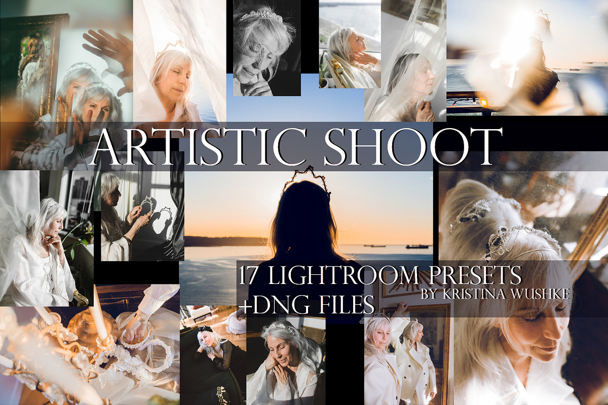 Lr Presets - fashion/art portrait, an Action Add-On by Graphics, Presets, Photos (Photo 1 of 18)