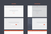 Blocks Wireframe Kit, a Templates & Theme by UI8 (Thumbnail 2 of 6)
