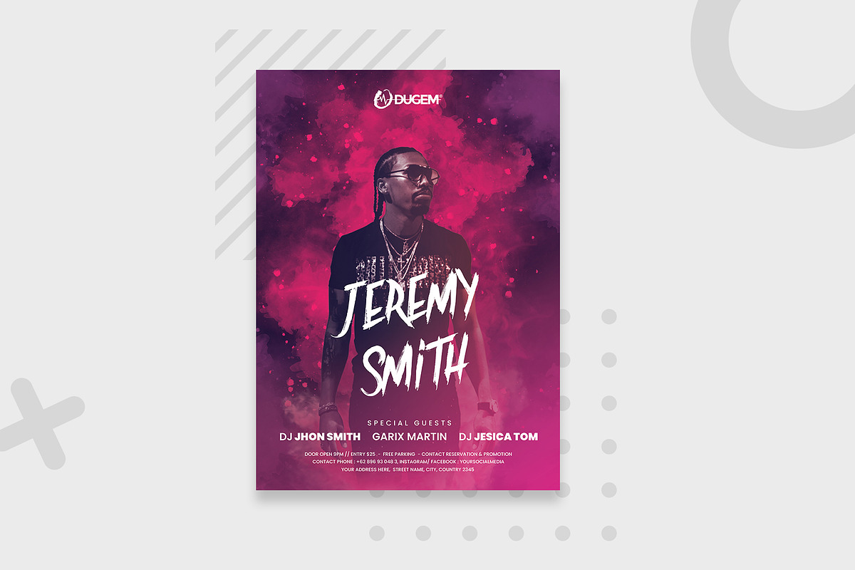Invitation Template - Dugem 2, a Templates & Theme by Themes Awesome (Photo 3 of 3)