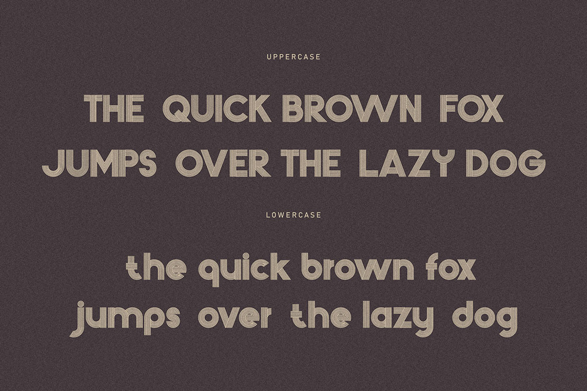 Oasis Geometric Font, a Font by MIIM (Photo 3 of 7)
