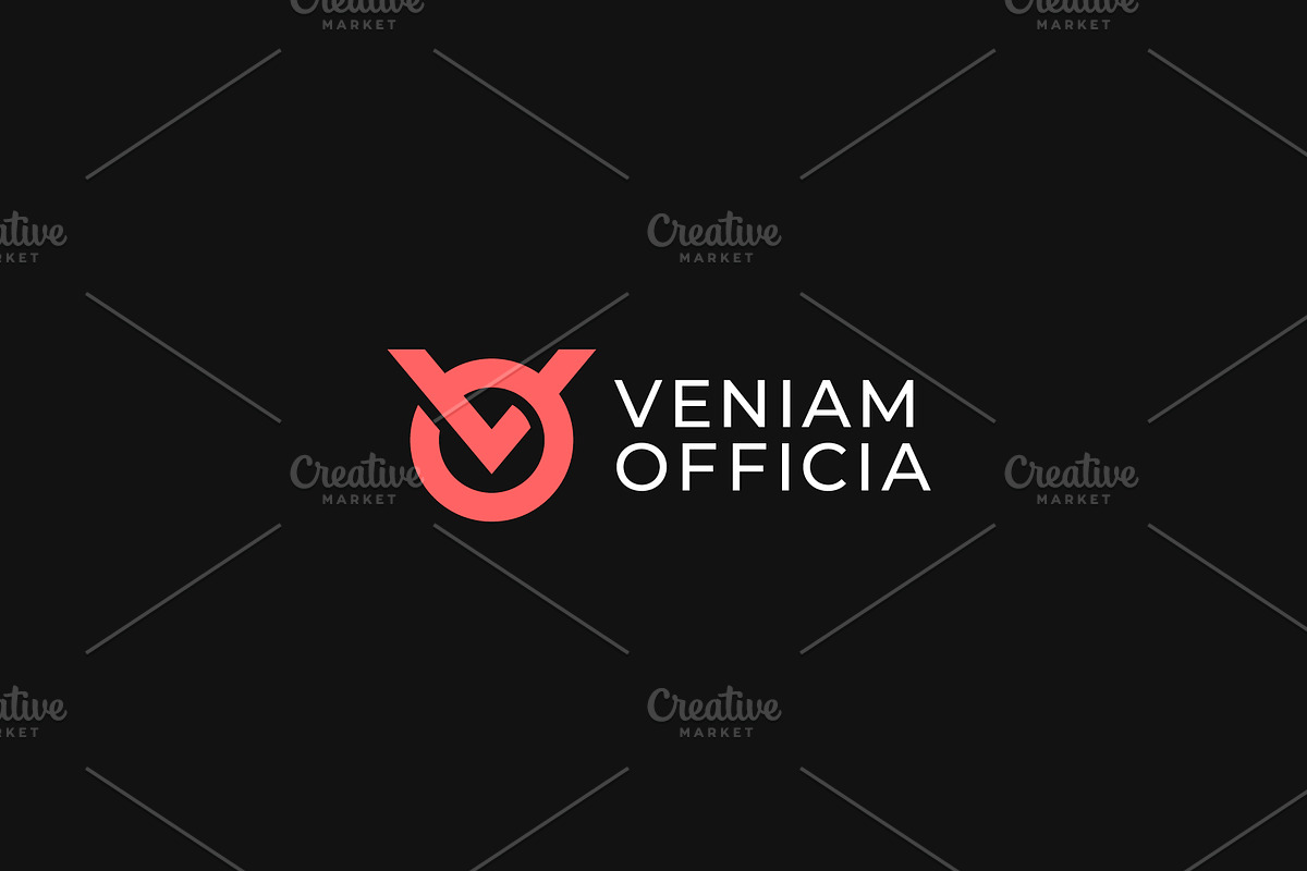 VO. Monogram of Two letters V & O., a Branding & Logo Template by lettett