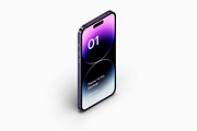 Phone 14 Pro - 21 Mockups Scenes, an iPhone Mockup by Asylab (Thumbnail 17 of 35)