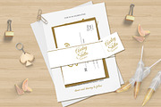 Simple Wedding Invitation Set, a Card Template by Aarley Kaiven (Thumbnail 2 of 5)