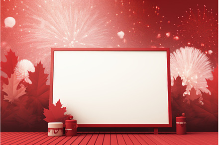 Festive Canada day background, a Holiday Photo by Ylivdesign