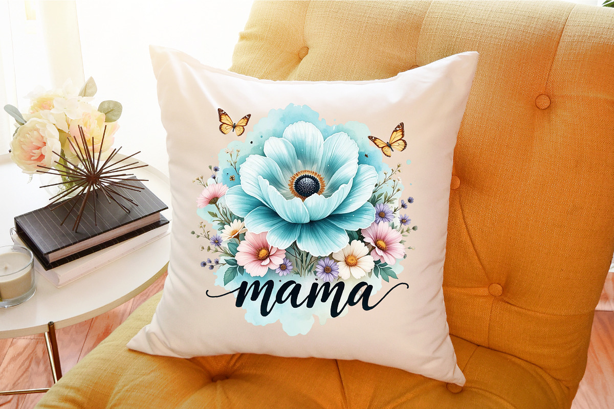 Boho Floral Mama Mother's Day Png, an Illustration by Sublimation Artist (Photo 9 of 9)