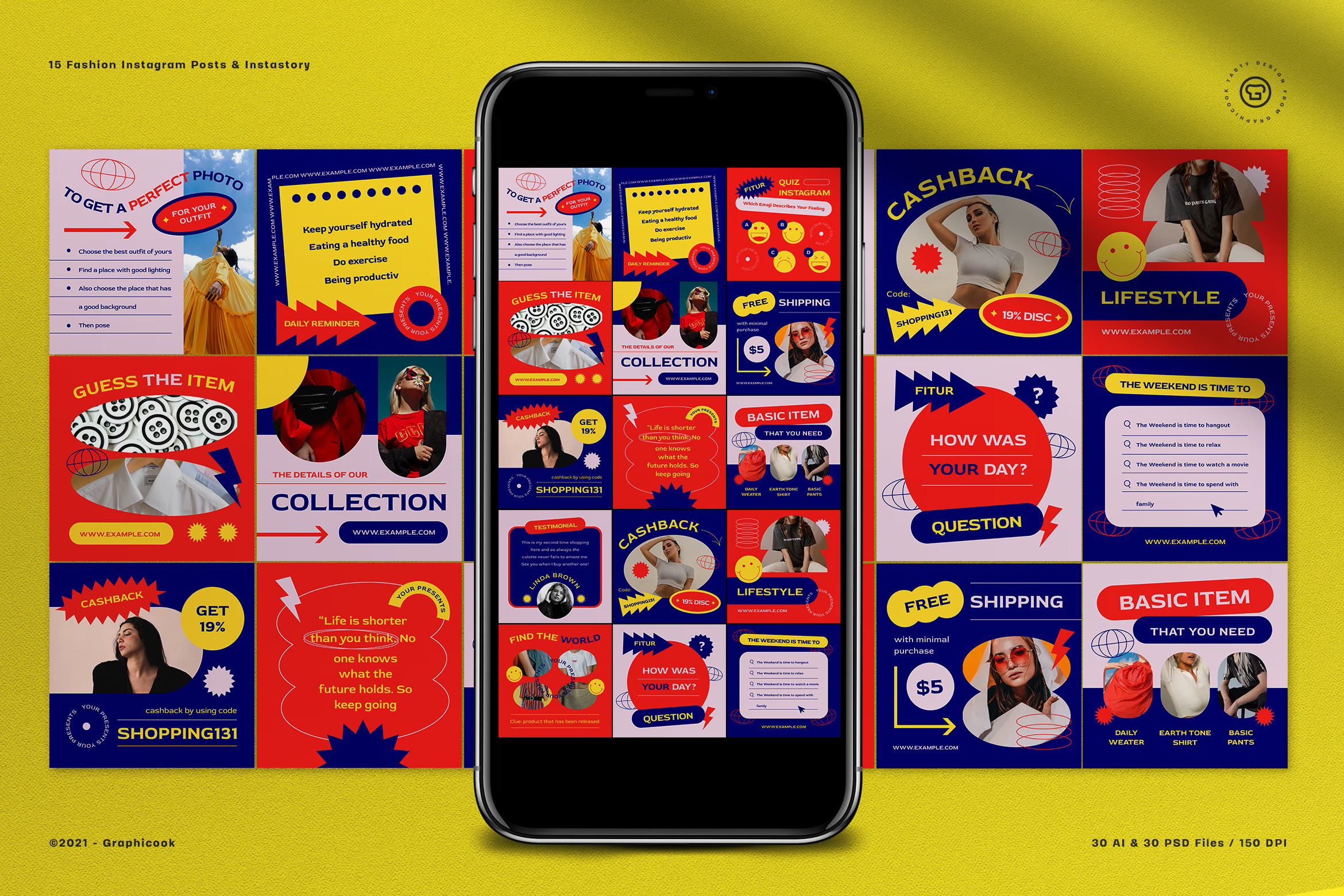 Engagement Instagram Booster, a Social Media Template by graphicook