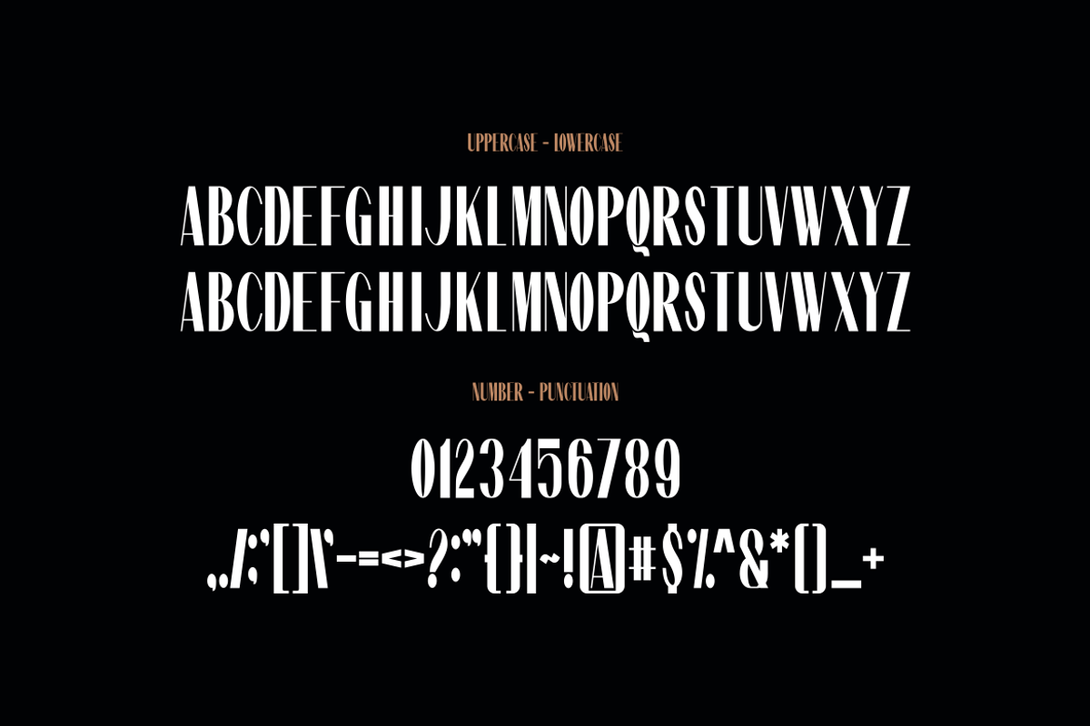 Briqasmen - Font, a Sans Serif Font by artchiles_design (Photo 4 of 5)