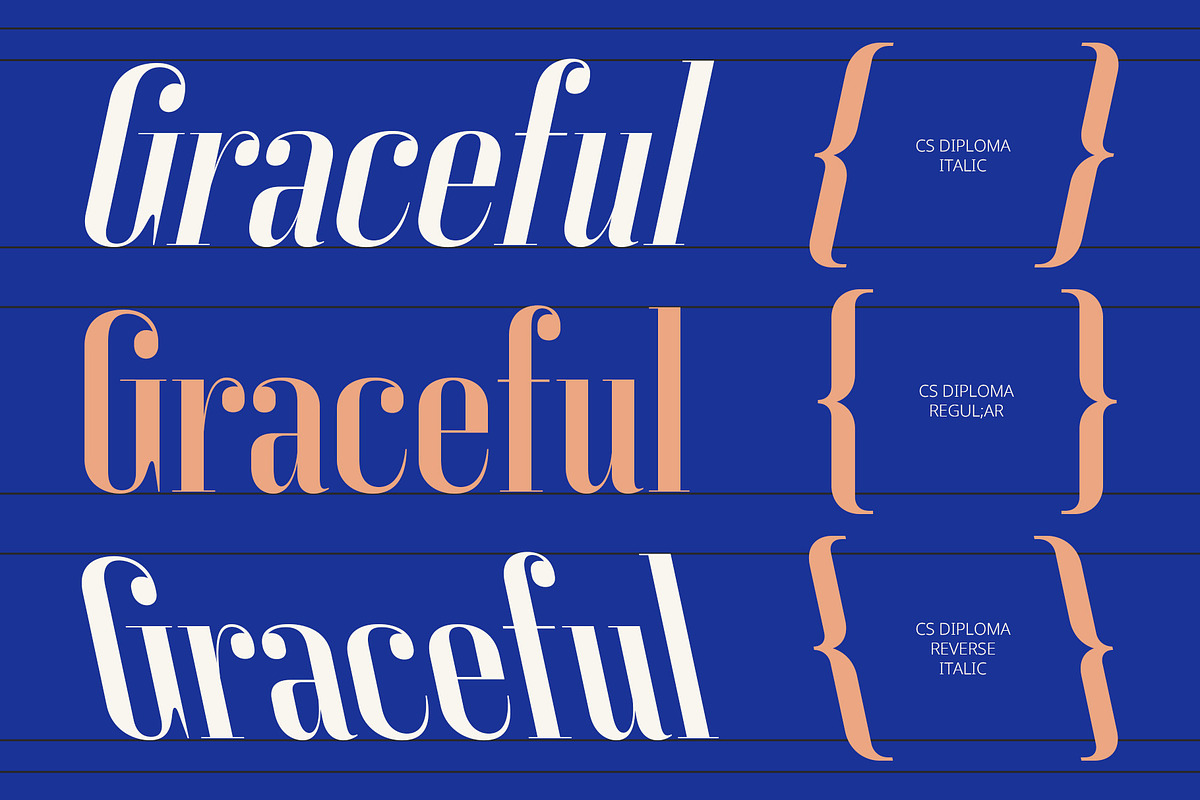 CS Diploma – Condensed Font, a Serif Font by Craft Supply Co. (Photo 3 of 8)