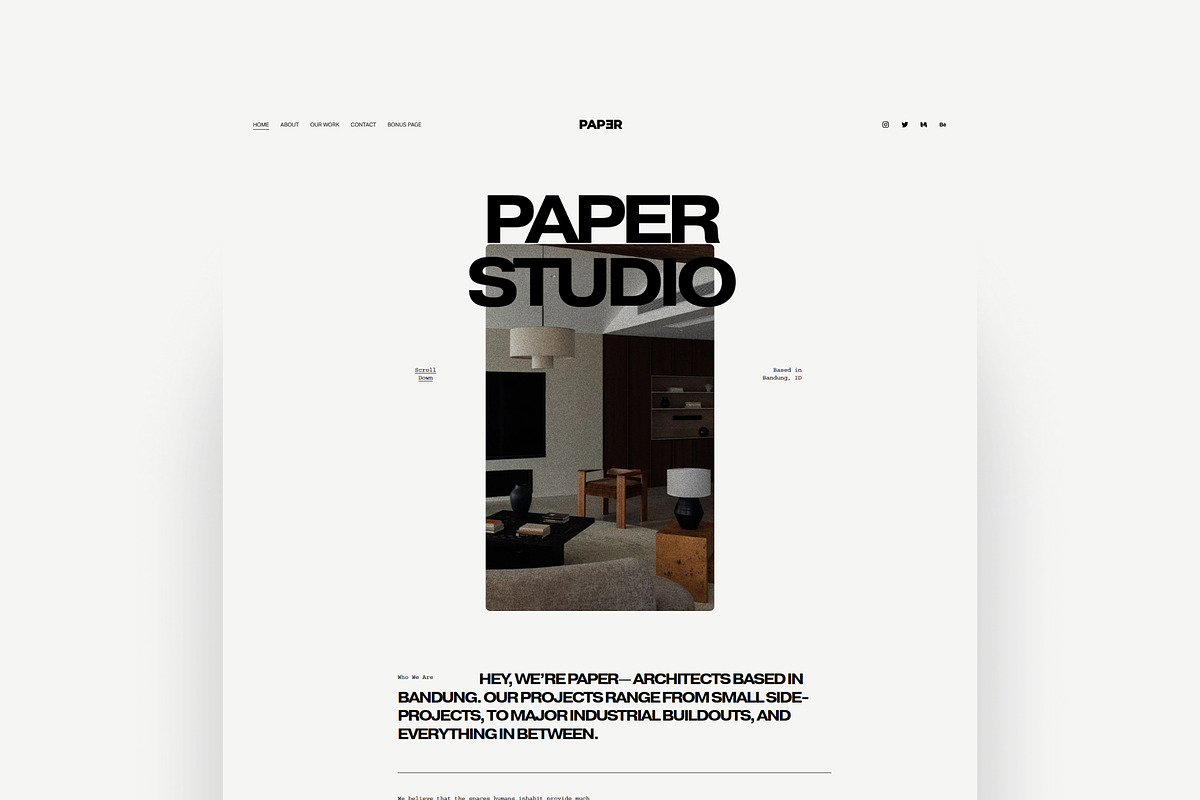 Architecture Squarespace Template, a Squarespace Template by bonjourdsgnco (Photo 3 of 13)