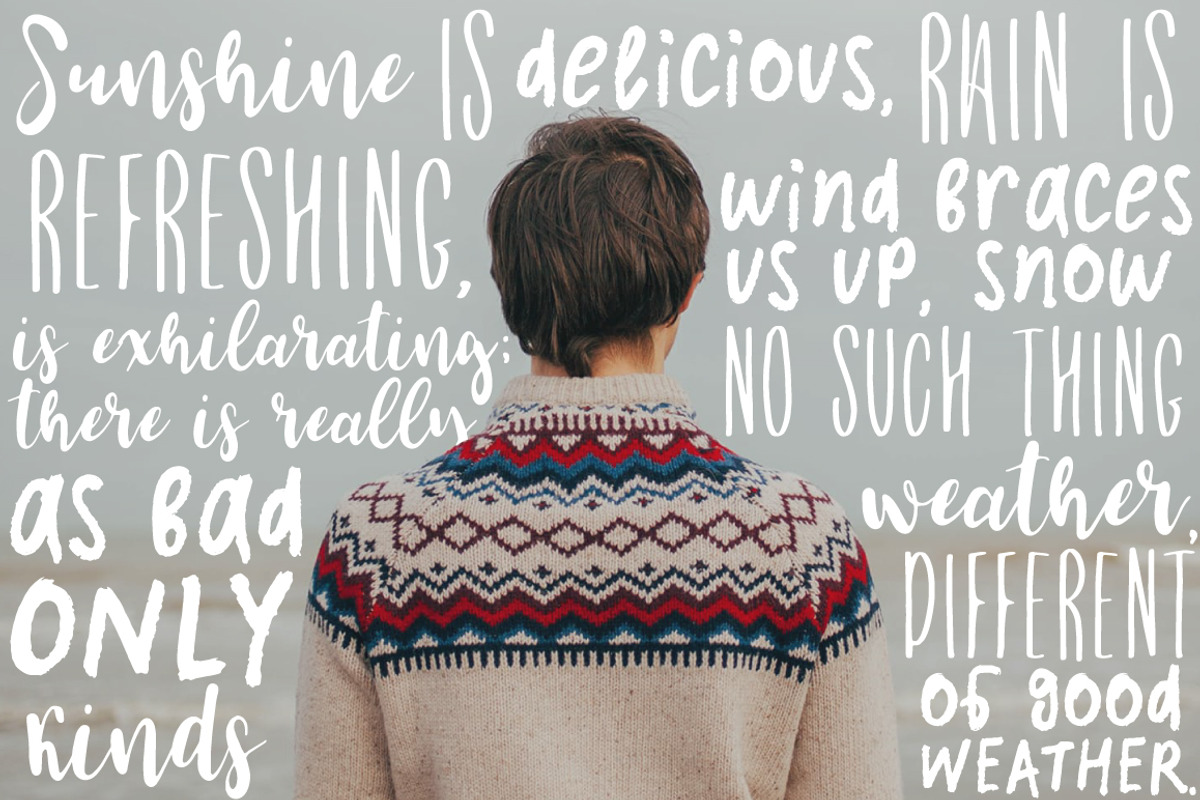 Mustache Pack [3 Fonts], a Script Font by Creamy Script (Photo 2 of 5)