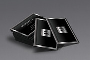 Metal finish 3d looks business card, a Business Card Template by Creative Designs (Thumbnail 1 of 2)