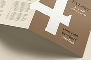 4 Fold US Letter Brochure Mockup, an Advertising Mockup by Illusiongraphic (Thumbnail 15 of 20)