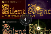Silent Night Christmas Flyer, a Flyer Template by Godserv Designs (Thumbnail 5 of 5)