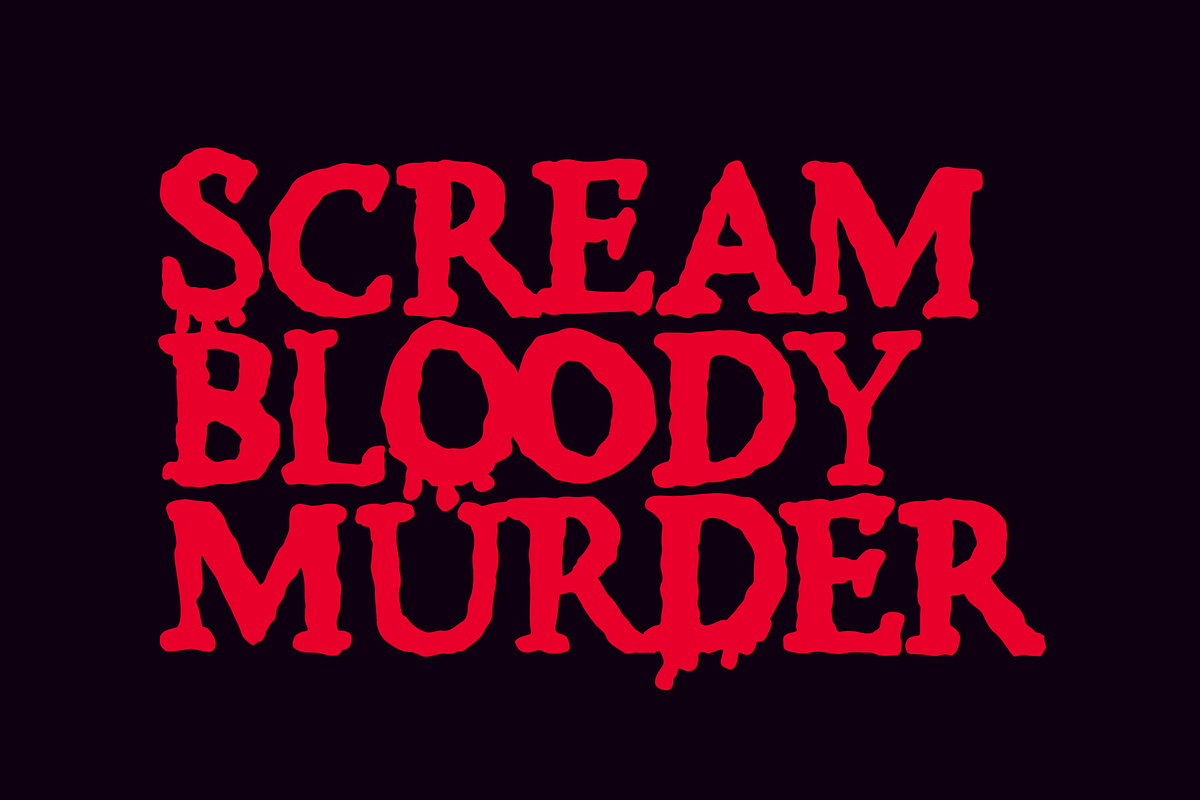 Casket - A Spine-Chilling Serif Font, a Serif Font by Wingsart Studio (Photo 4 of 15)