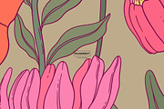 Dainty Botanical Pattern and Prints, a Pattern Graphic by likorbut (Thumbnail 10 of 10)