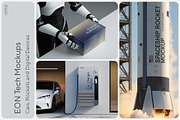 Branding Tech Mockups / EON Series, a Mockup by Mockup Cloud (Thumbnail 1 of 13)
