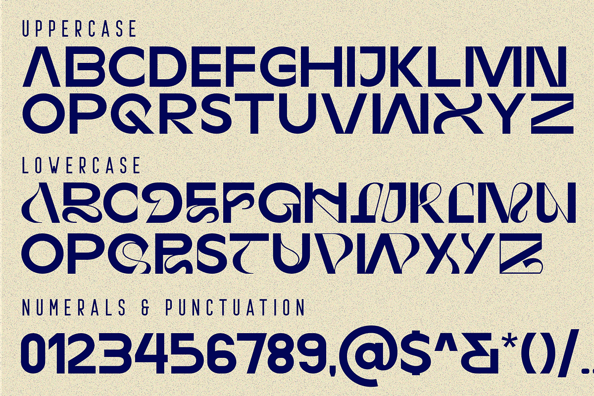 Frescoes Deserve - Geometric Font, a Sans Serif Font by 177Studio (Photo 7 of 8)