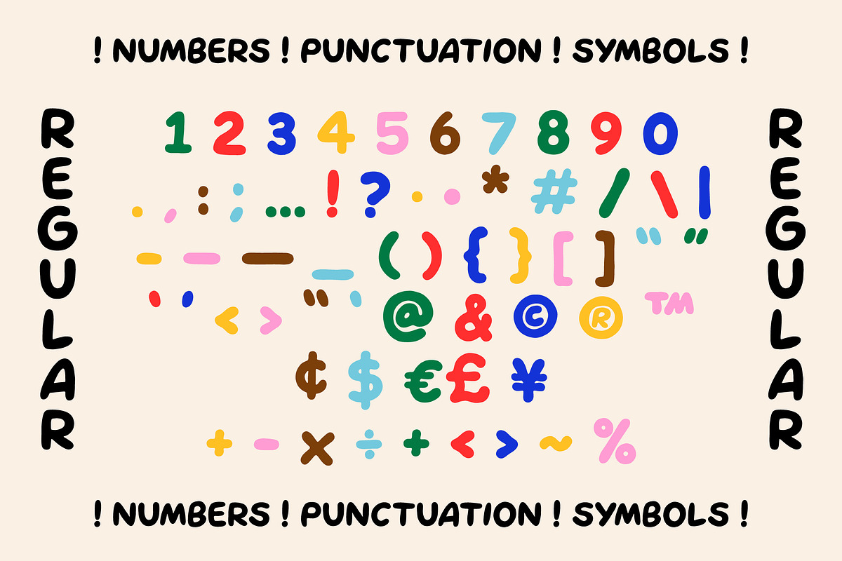 Comic Sands! A Font For Good Times, a Sans Serif Font by Meg Lewis Fun House (Photo 5 of 8)