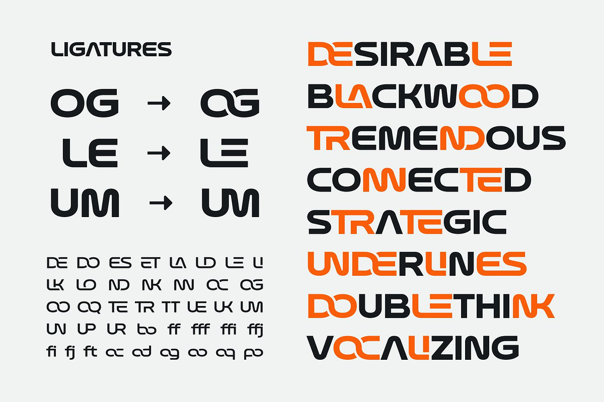 Nemona Font Family, a Sans Serif Font by Asenbayu (Photo 12 of 15)