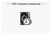 Pound currency Money Icons Set, a Finance Illustration by Designfour (Thumbnail 6 of 7)