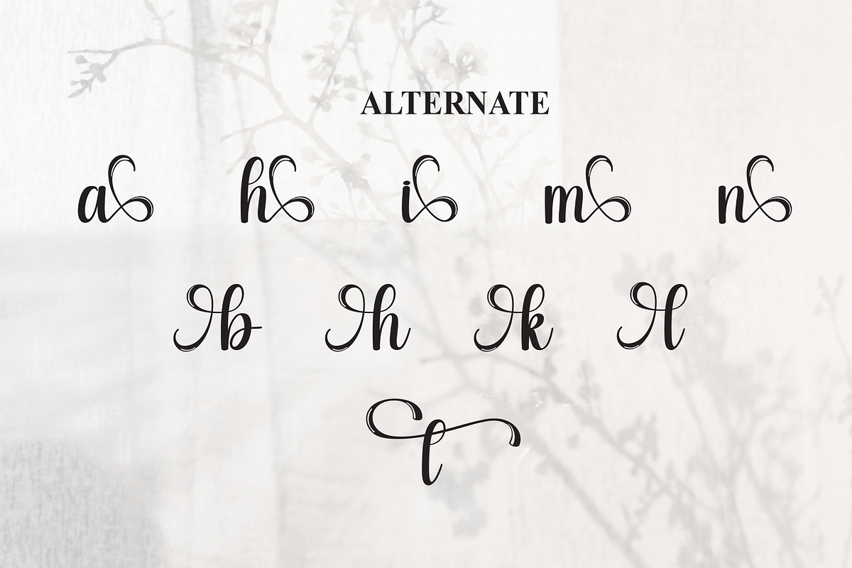 Bestina | Script Font, a Handwritten Font by Scratchones (Photo 8 of 9)
