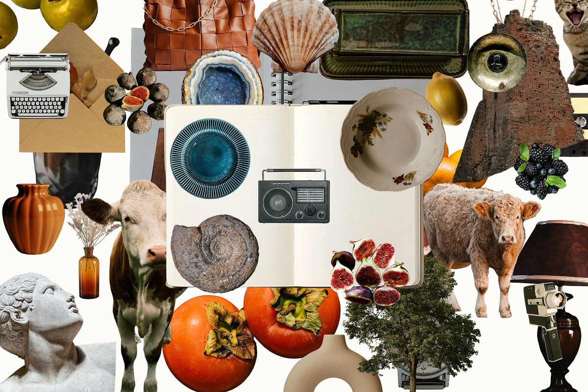 random layers - collage kit, an Object Graphic by Ashiya Pixel