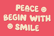 Lucky Coin - Cute Display font, a Handwritten Font by Dryy.type (Thumbnail 6 of 11)