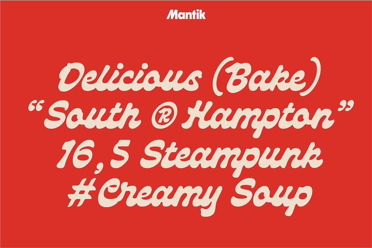 Mantik - Bold Script Font, a Script Font by Pipello Grafik (Photo 3 of 12)