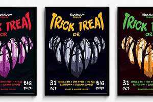 Trick or Treat Halloween Poster