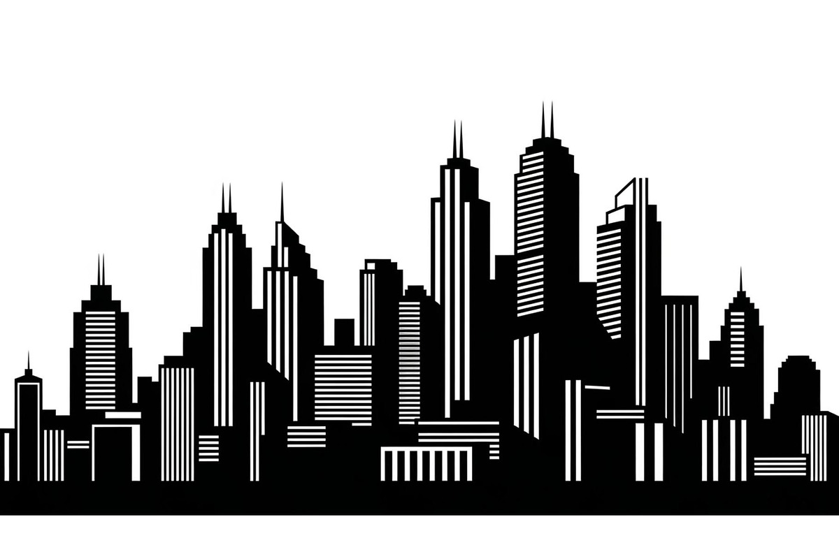 City Skyline Silhouette Bundle, an Illustration by jahid234 (Photo 23 of 41)