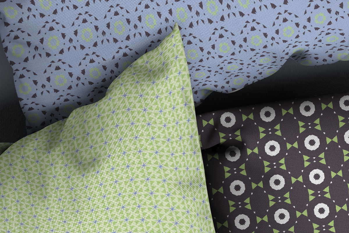 24 Cosmic Iris Geometric Patterns, a Pattern Graphic by Jennadesigns (Photo 5 of 16)