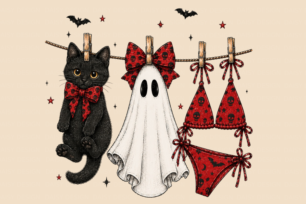 Retro Coquette Halloween Png Bundle, a Seasonal Illustration by Daisy Design (Photo 6 of 7)