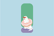 Mobile phone wallpaper bundle, a Person Illustration by Cami Draws (Thumbnail 4 of 6)
