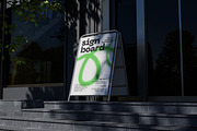 High Quality Sign Board Mockup, an Advertising Mockup by AKMAL STUDIO (Thumbnail 5 of 5)